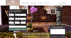 Desktop Screenshot of hotelaurum.hu